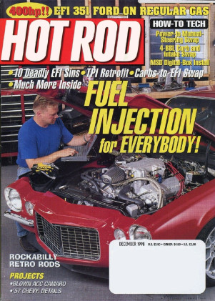 HOT ROD 1998 DEC - EFI/TBI SPECIAL, MSD'S DIGITAL +